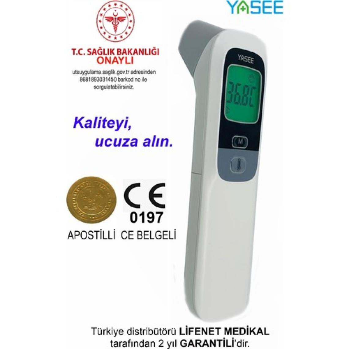 Yasee Temassız Ateş Ölçer FT-100B