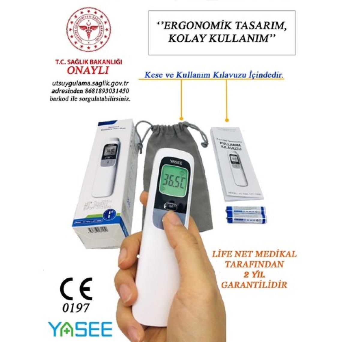 Yasee Temassız Ateş Ölçer FT-100B