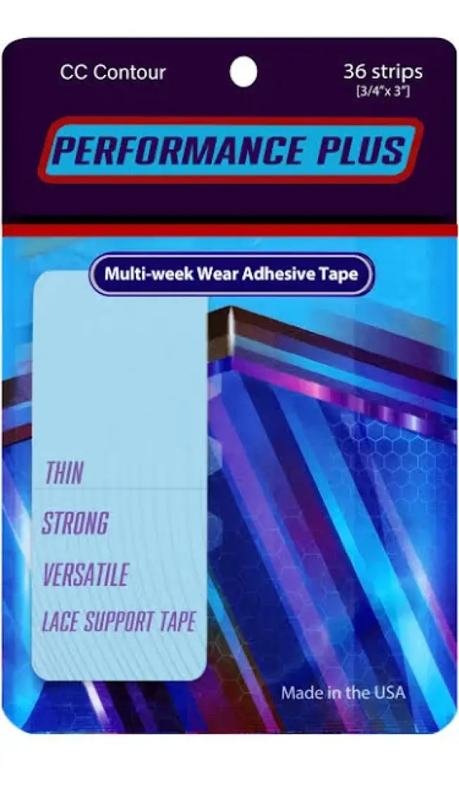 True Tape Performance Plus Protez Saç Bandı Oval ("cc" - 2,0cm x 7.5cm) 36 Adet