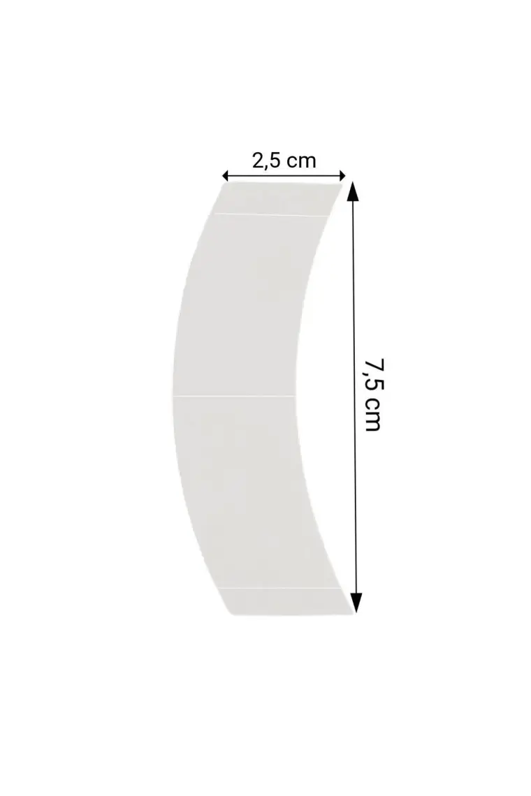 True Tape Supertape Protez Saç Bandı Oval 1''lf (2,5 cm x 7.5 cm) 36 Adet