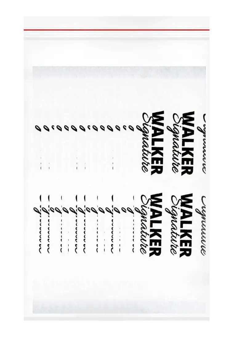 Walker Signature Tape Protez Saç Bandı Düz (''1 x 3'' - 2.5cm x 7.5cm) 36 Adet