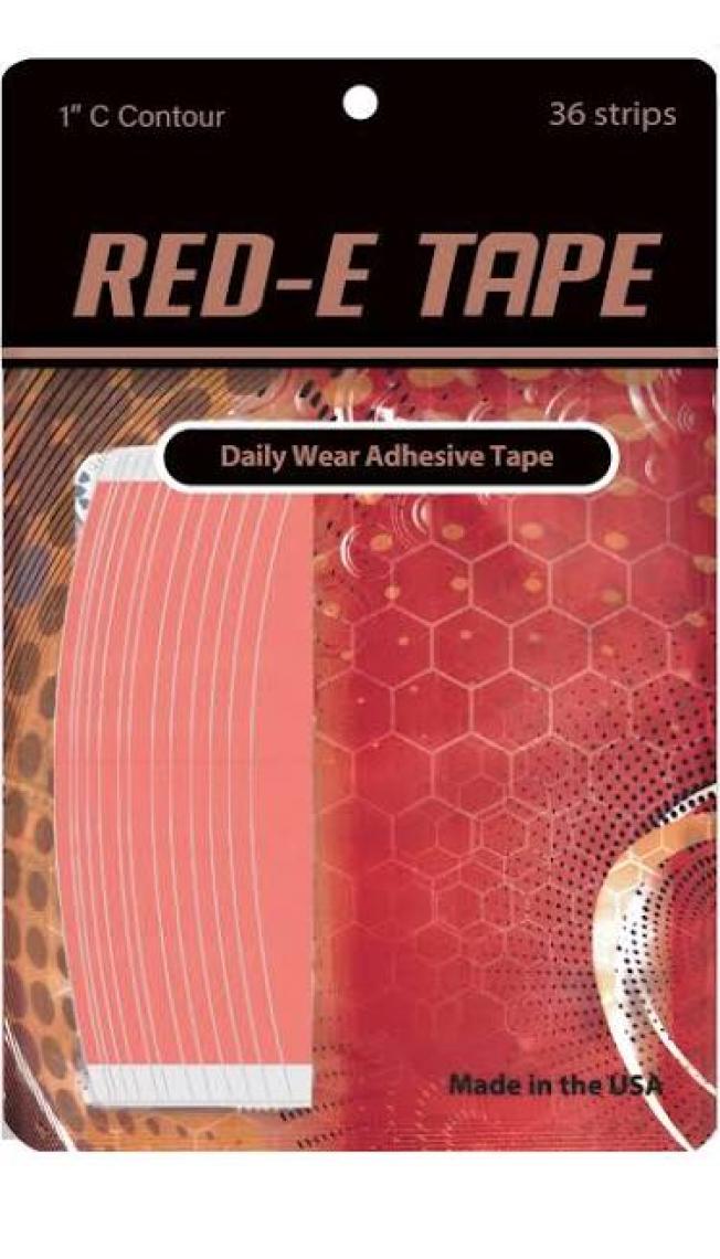 True Tape Red-E Tape™ Protez Saç Bandı 1" C (2,5cm x 7,5cm)