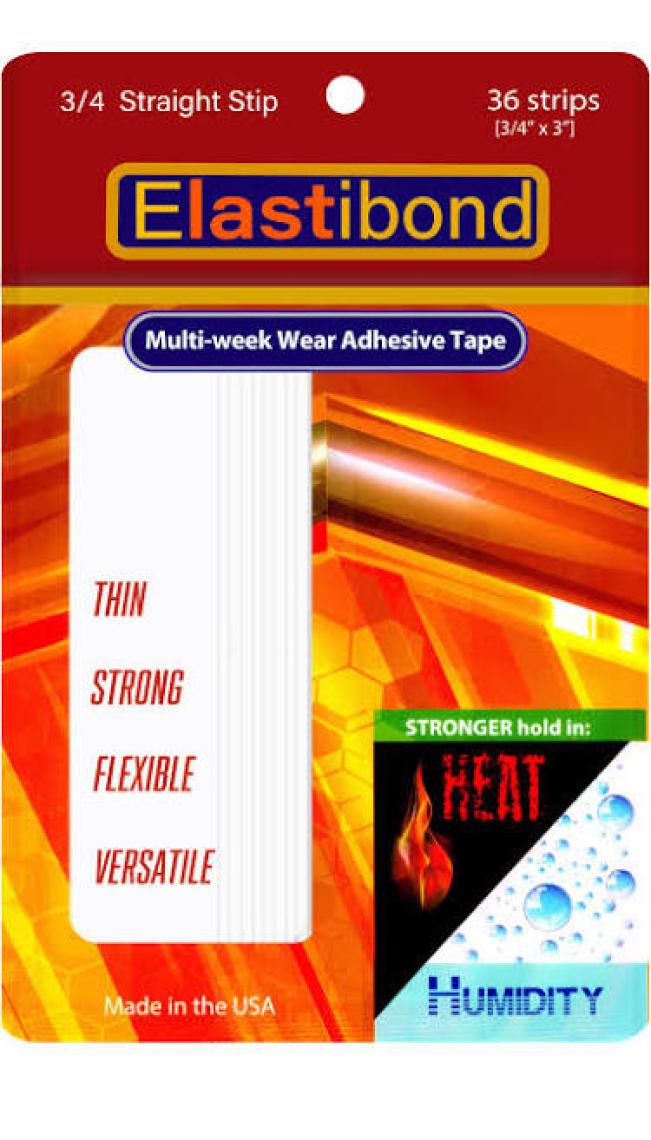 True Tape PERFORMANCE PLUS Protez Saç Bandı Düz 3/4" x 3" (2cm x 7,5cm) 36 Adet