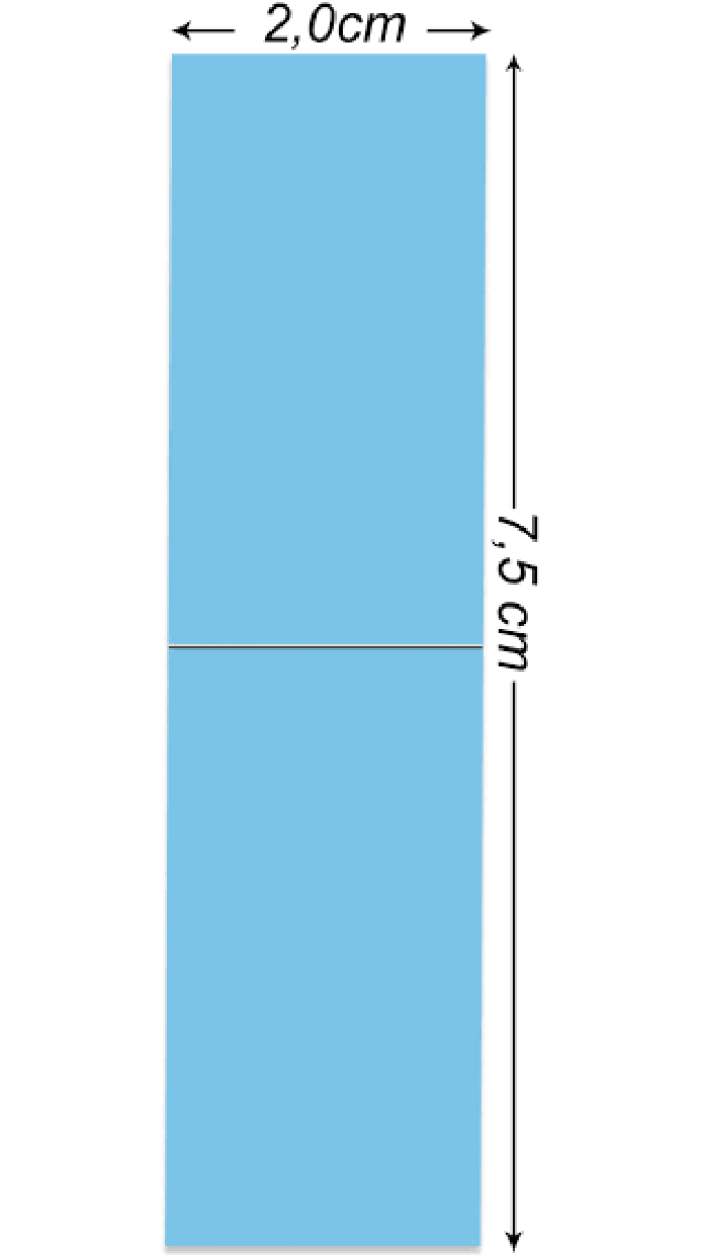 True Tape PERFORMANCE PLUS Protez Saç Bandı Düz 3/4" x 3" (2cm x 7,5cm) 36 Adet