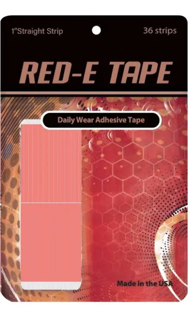 True Tape Red-E Tape™ Protez Saç Bandı 1" x 3" (2,5cm x 7,5cm)