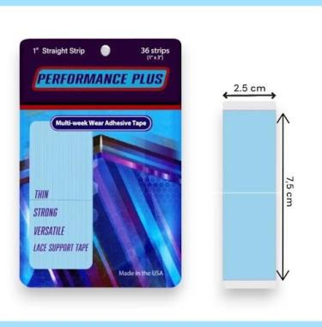 True Tape PERFORMANCE PLUS Protez Saç Bandı Düz 1"x3" (2,5cm x 7,5cm) 36 Adet