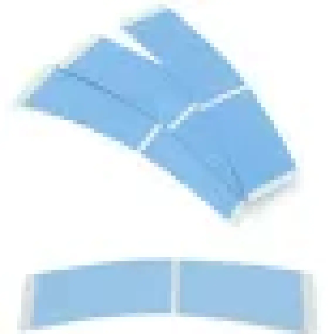 Walker Tape Mını Strıps Lace Front Support Tape 72Pc/Bag