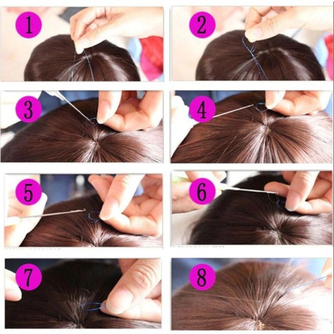 Peruk Market Hair Tinsel - Saç Simi - Altın Sarı