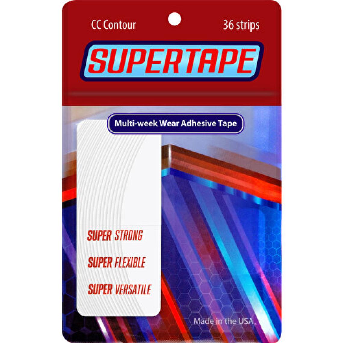 True Tape SUPERTAPE Protez Saç Bandı Oval (''CC'' - 2cm x 7.5cm) 36 Adet