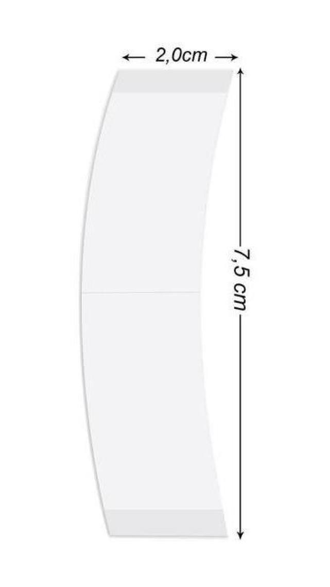 Ultra Hold Muadili Protez Saç Bandı Oval ''c'' - 2.0cm x 7,5cm) 36 Adet