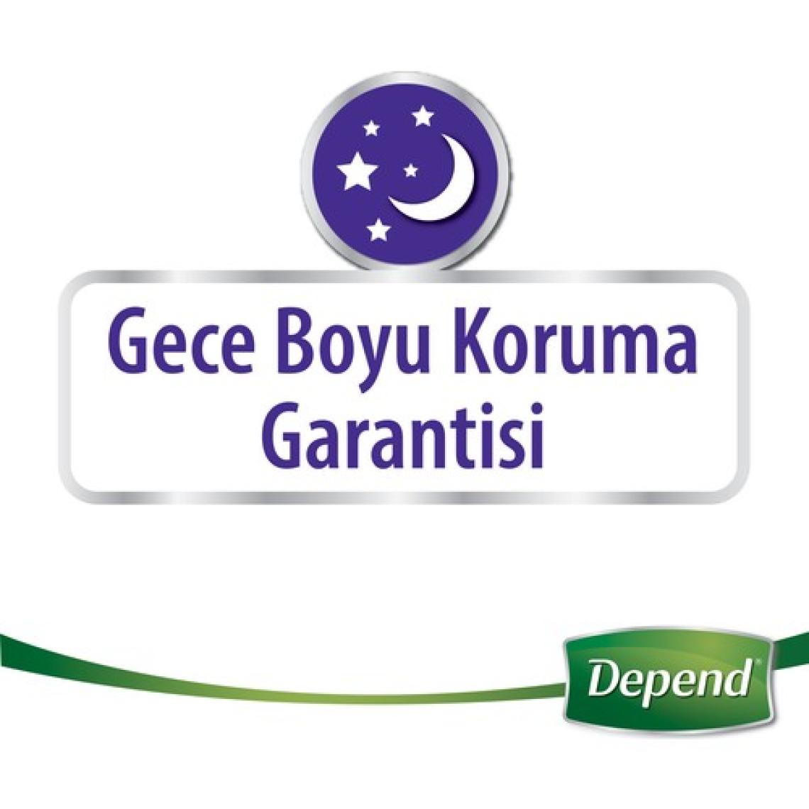 Depend Emici Külot Büyük Boy Kadın 9'lu