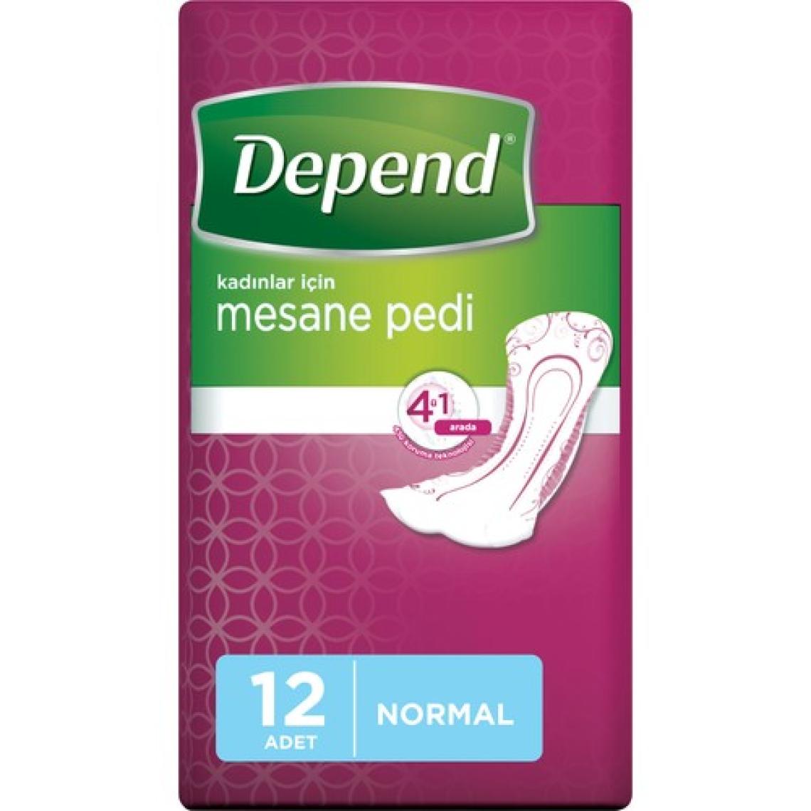 Depend Normal 12'li Mesane Pedi
