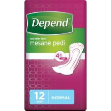 Depend Normal 12'li Mesane Pedi