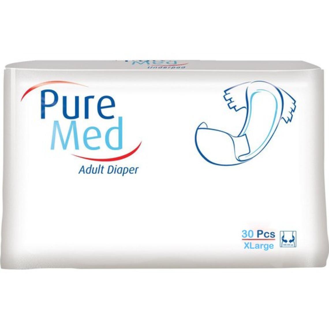 PureMed Belbantlı Yetişkin Hasta Bezi 30 Adet