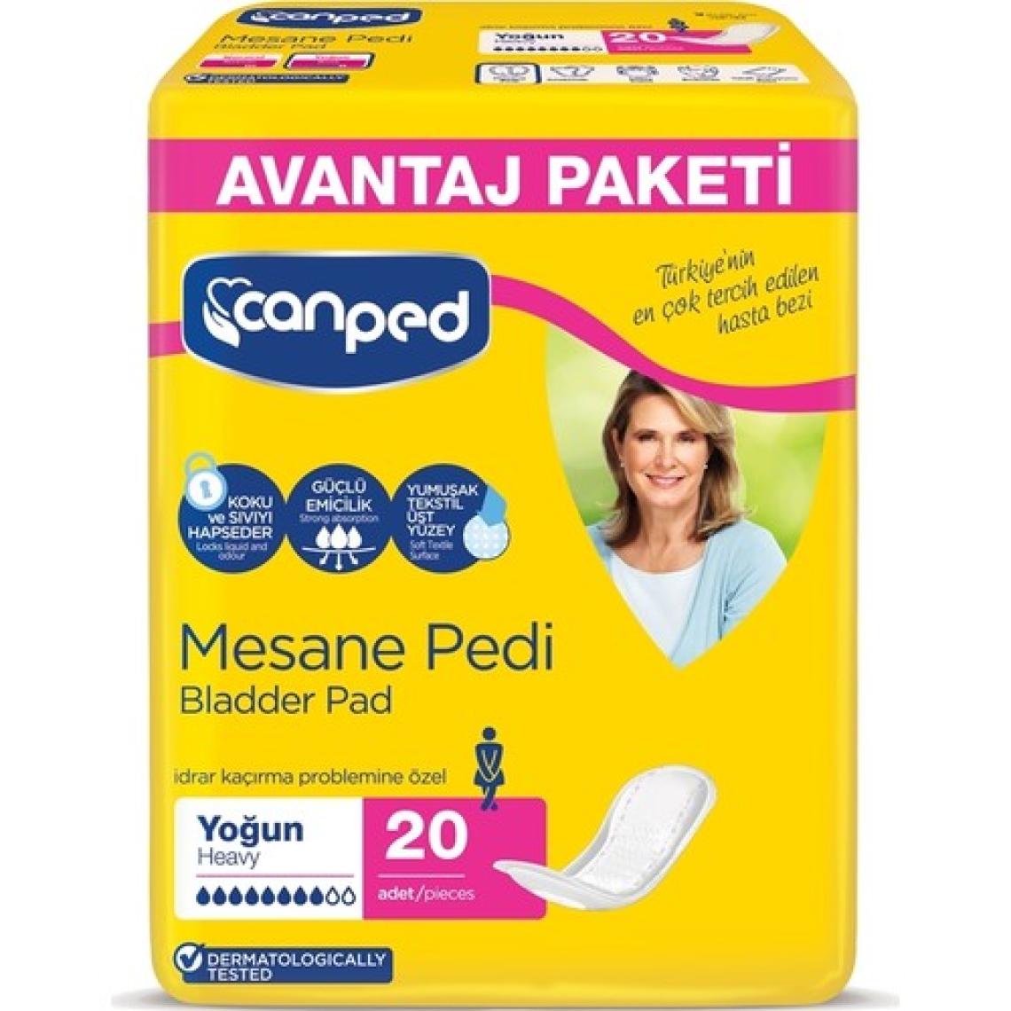 Canped Mesane Pedi Büyük Boy Yoğun 20'li Avantaj Paketi