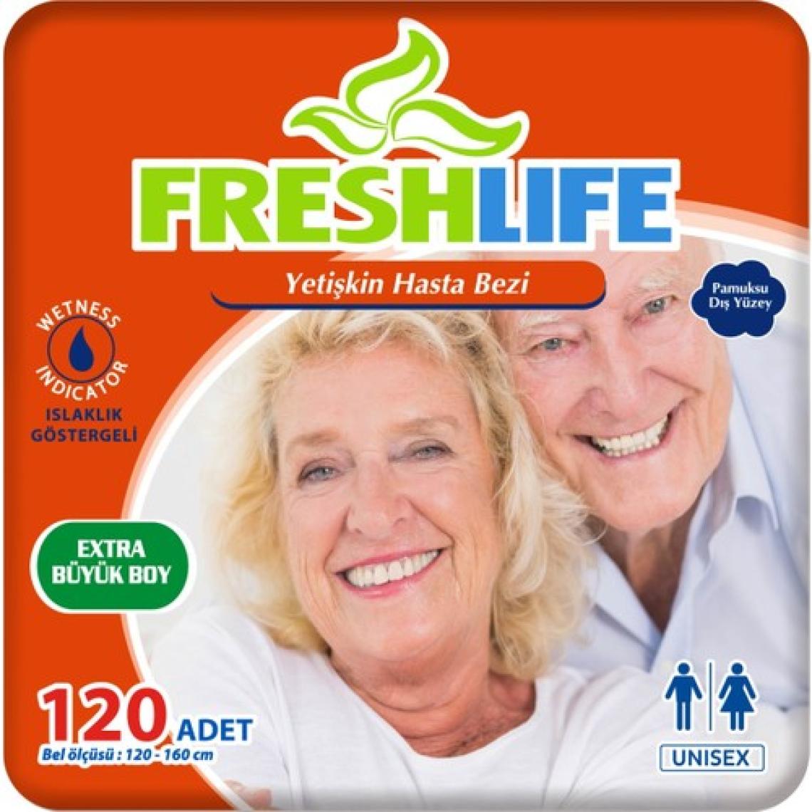 Freshlife Xlarge Yetişkin Hasta Bezi 30x4 (120 Adet)