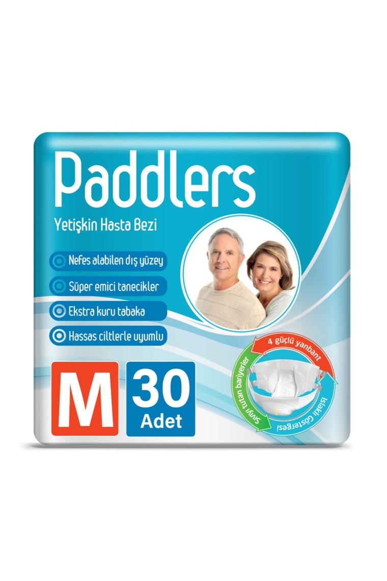 Yetişkin Hasta Bantlı Bez Medium 30 Adet