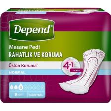 STD Depend Mesane Pedi Normal Rahatlık ve Koruma 48 Adet (6PK*8) ( TEKLİDİR )