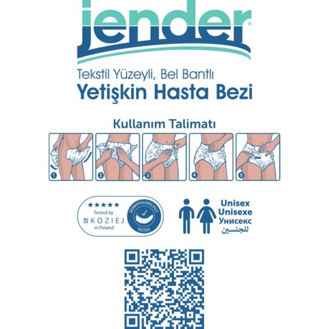 Jender Hasta Bezi Large Jender 30'Lu Paket