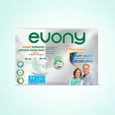 EVONY Premium Yetişkin Bezi Medium 30 Adet
