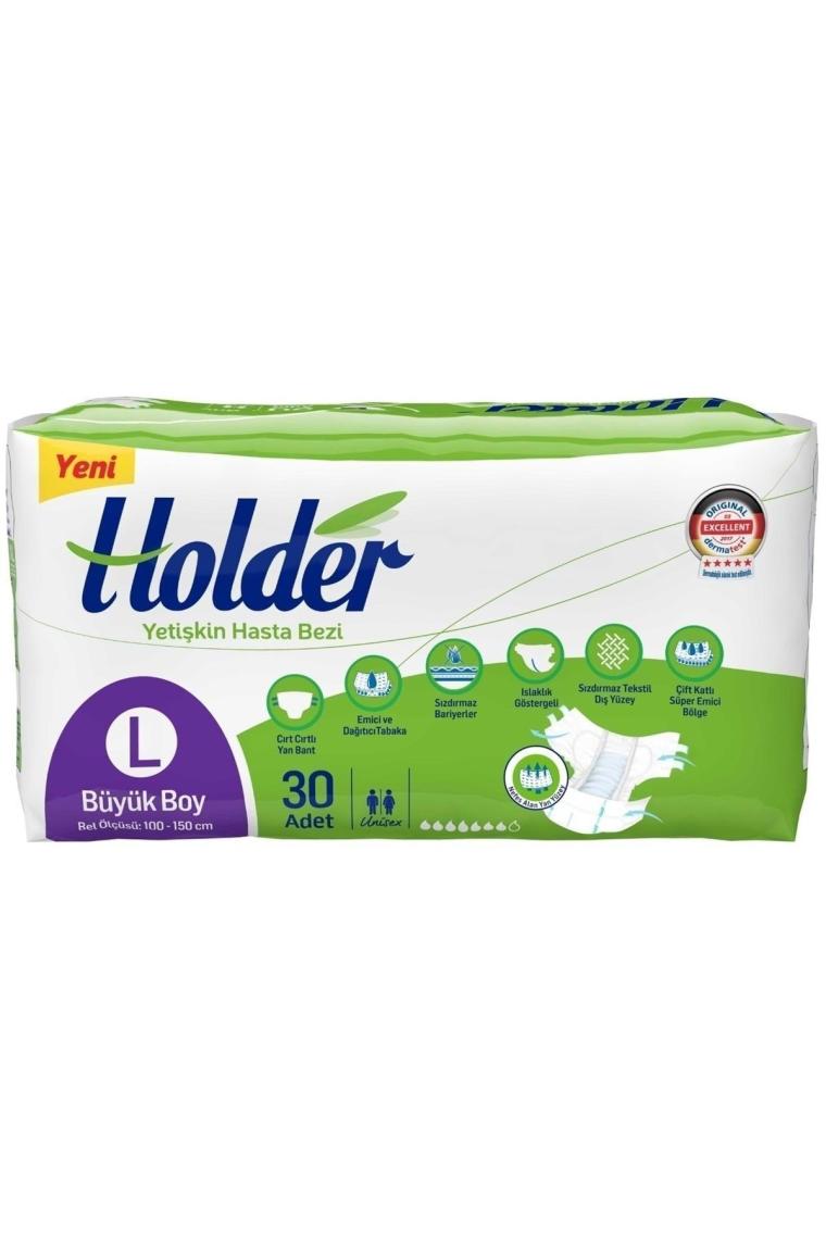 Hasta Bezi Bel Bantlı Tekstil Yüzey Large Büyük 120 Adet