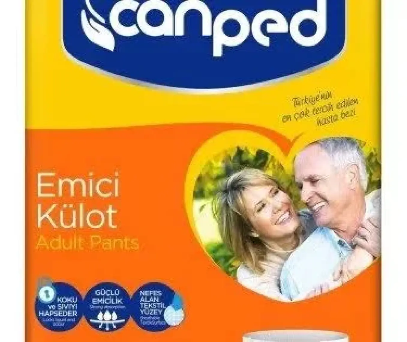 Canped Emici Külot Eksta Büyük 8'li