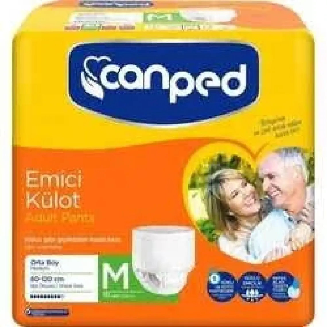 Canped Emici Külot Eksta Büyük 8'li