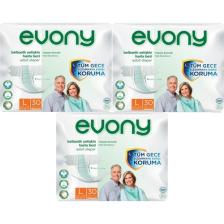 EVONY Hasta Bezi Yetişkin Bel Bantlı Tekstil Yüzey L - Büyük Boy 90 Adet