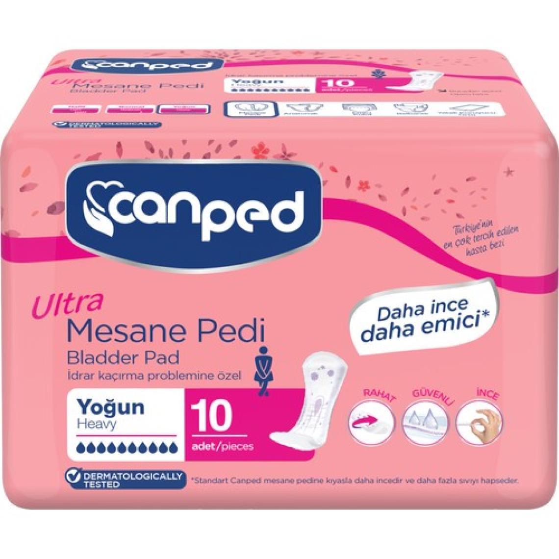 Canped Ultra Mesane Pedi Yoğun  10'lu