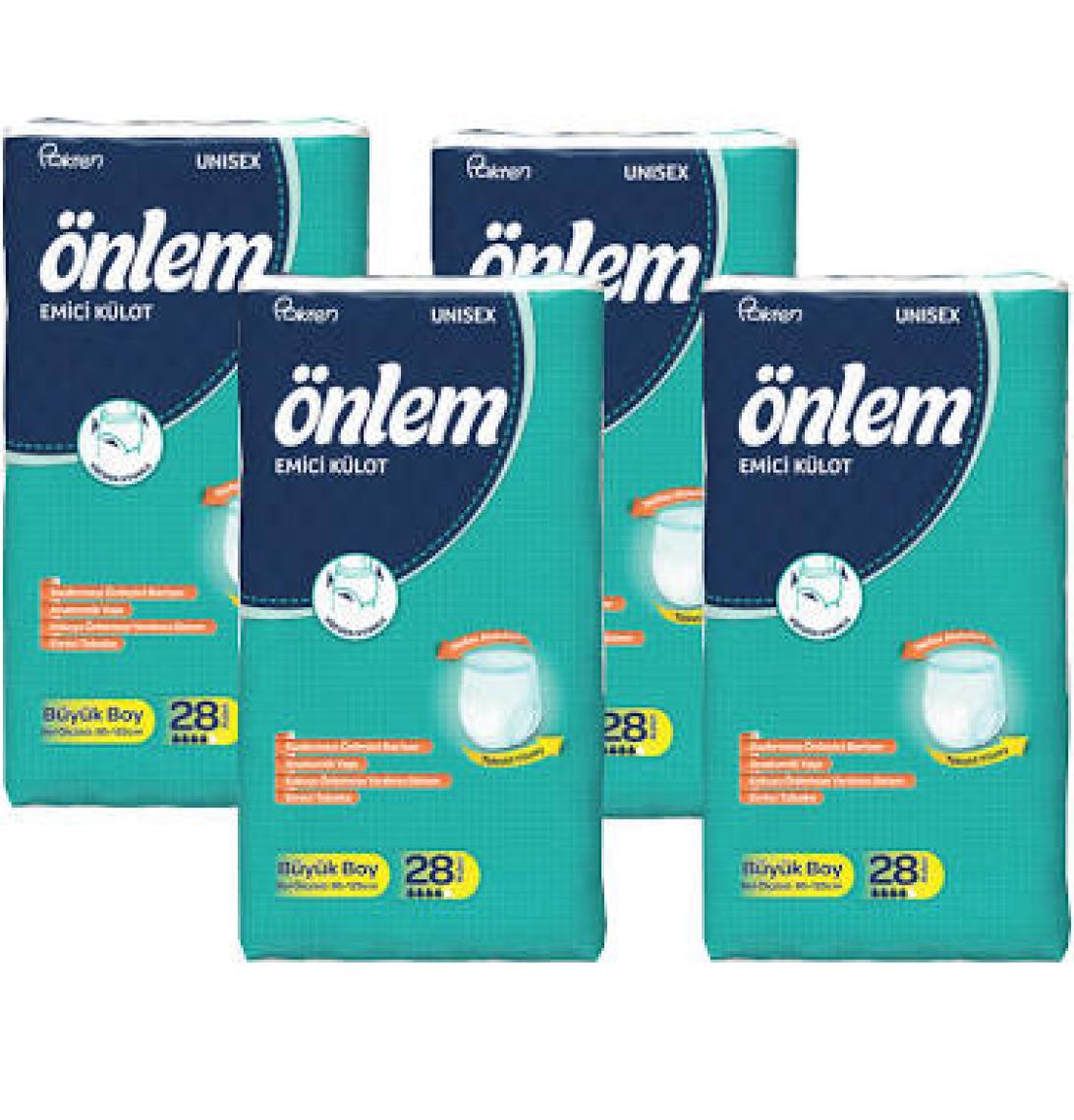 Önlem Emici külotlu Hasta Bezi Large ( Büyük Boy ) 30 Adet