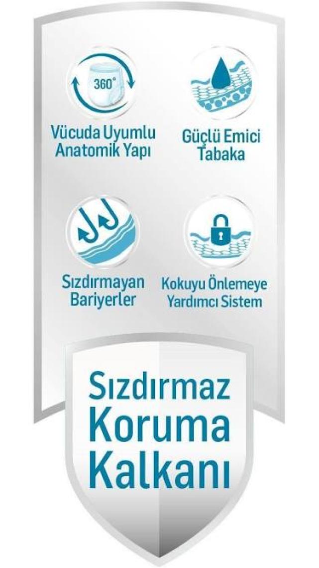 Önlem Emici külotlu Hasta Bezi Large ( Büyük Boy ) 30 Adet