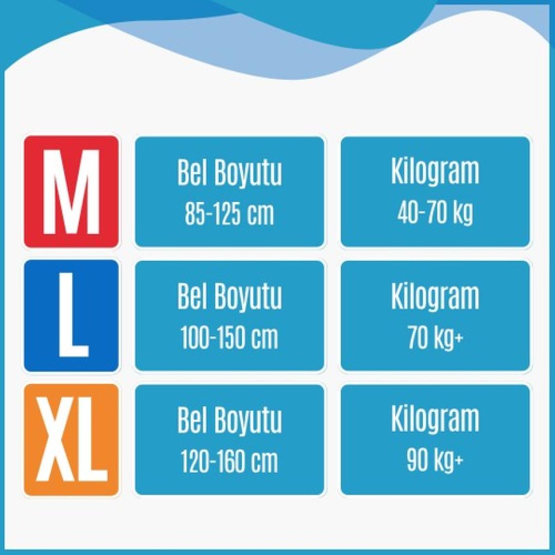 Paddlers Yetişkin Hasta Bantlı Bez Medium 8 Adet
