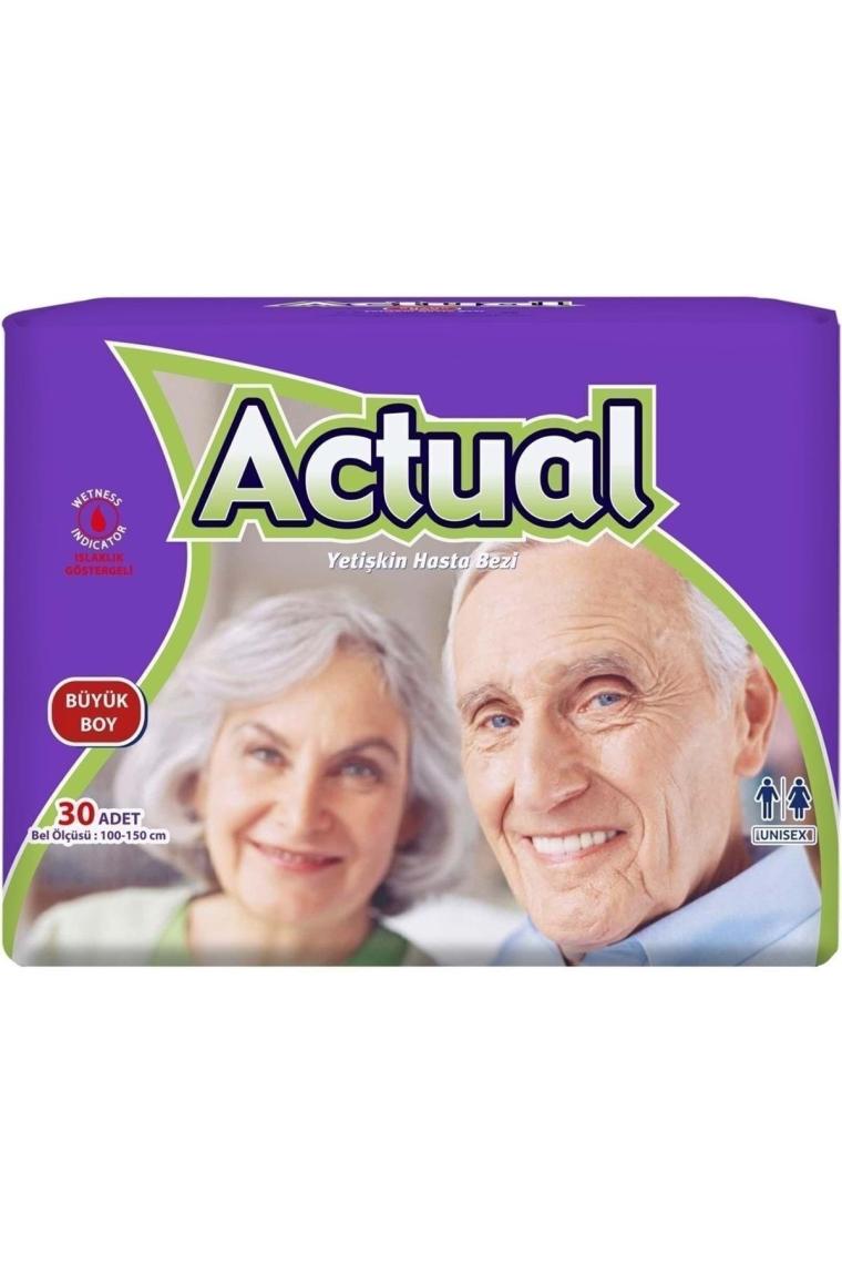 Yetişkin Hasta Bezi Bel Bantlı L-büyük 120 Adet (4pk*30)