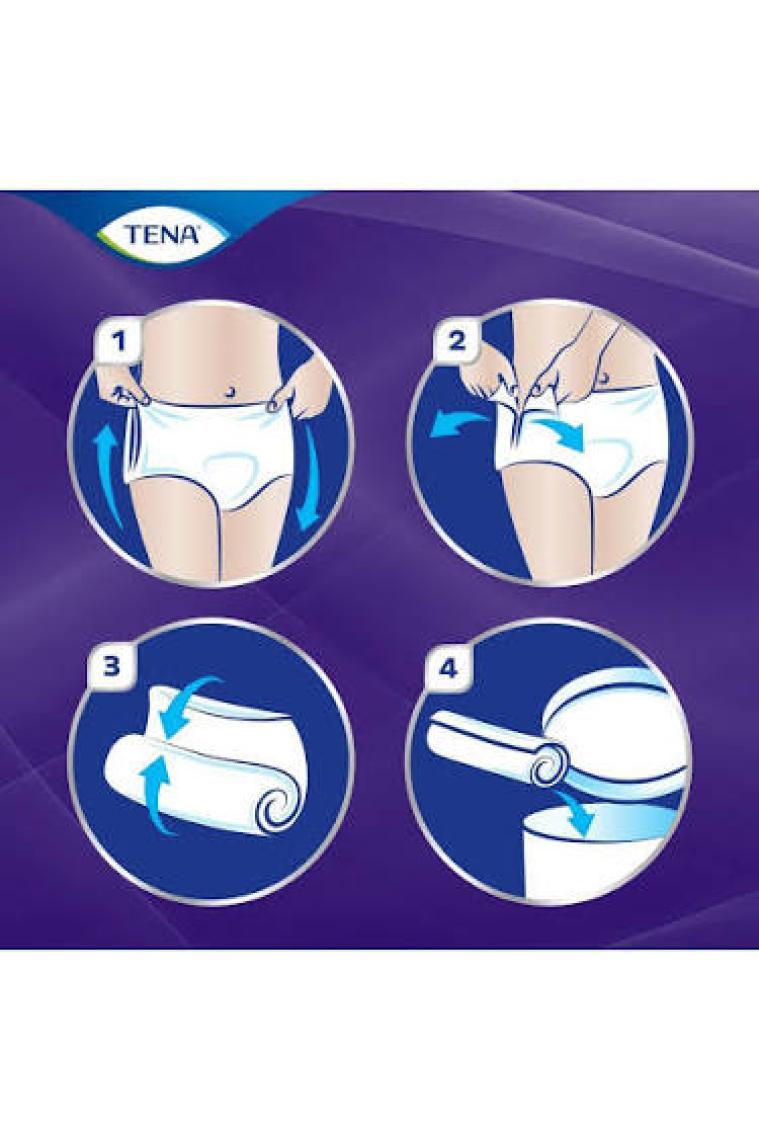 Tena Proskin Pants Night Large Büyük Beden Gece İçin Süper Emici Külot 30'lu 2 Paket - 60 Adet