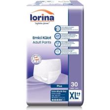 Lorina Yetişkin Emici Külot Xlarge 30'Lu 3 Paket 90 Adet