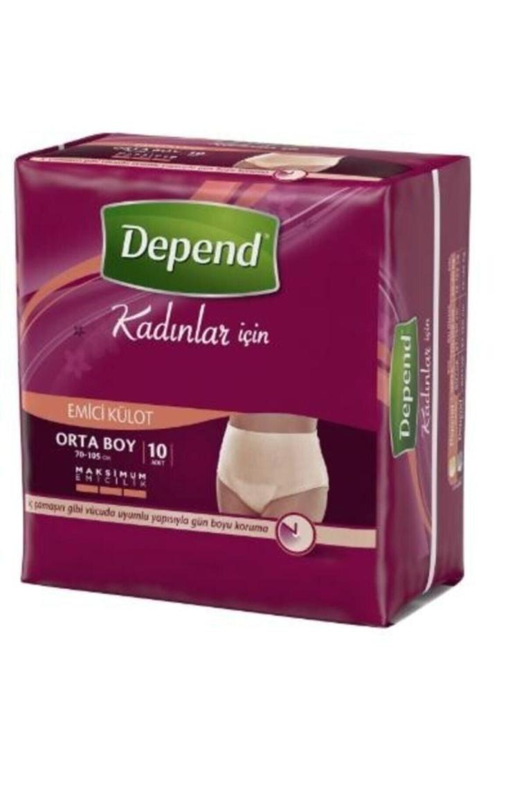 Kadın Emici Külot Hasta Bezi Orta Boy Medium Beden 120 Adet