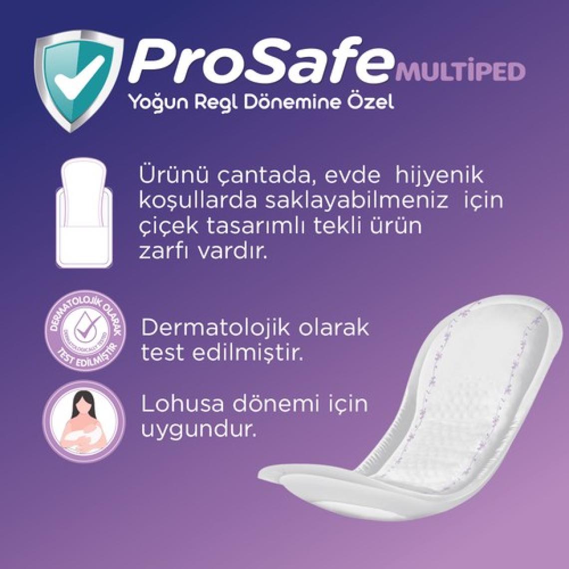 Prosafe Multiped Lohusa & Mesane Pedi Normal 40  Adet