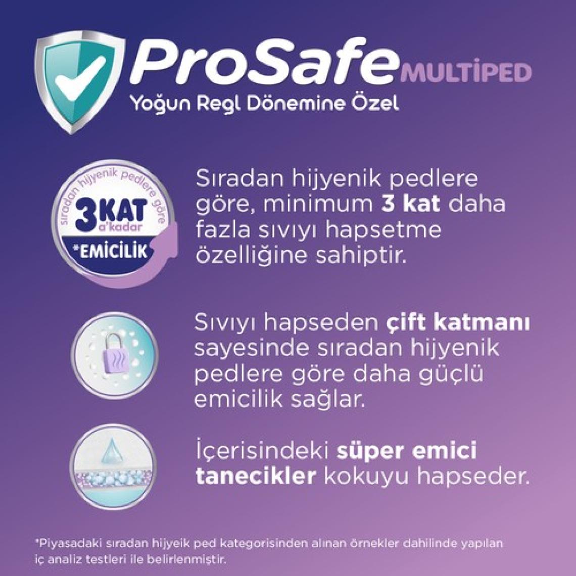 Prosafe Multiped Lohusa & Mesane Pedi Normal 40  Adet