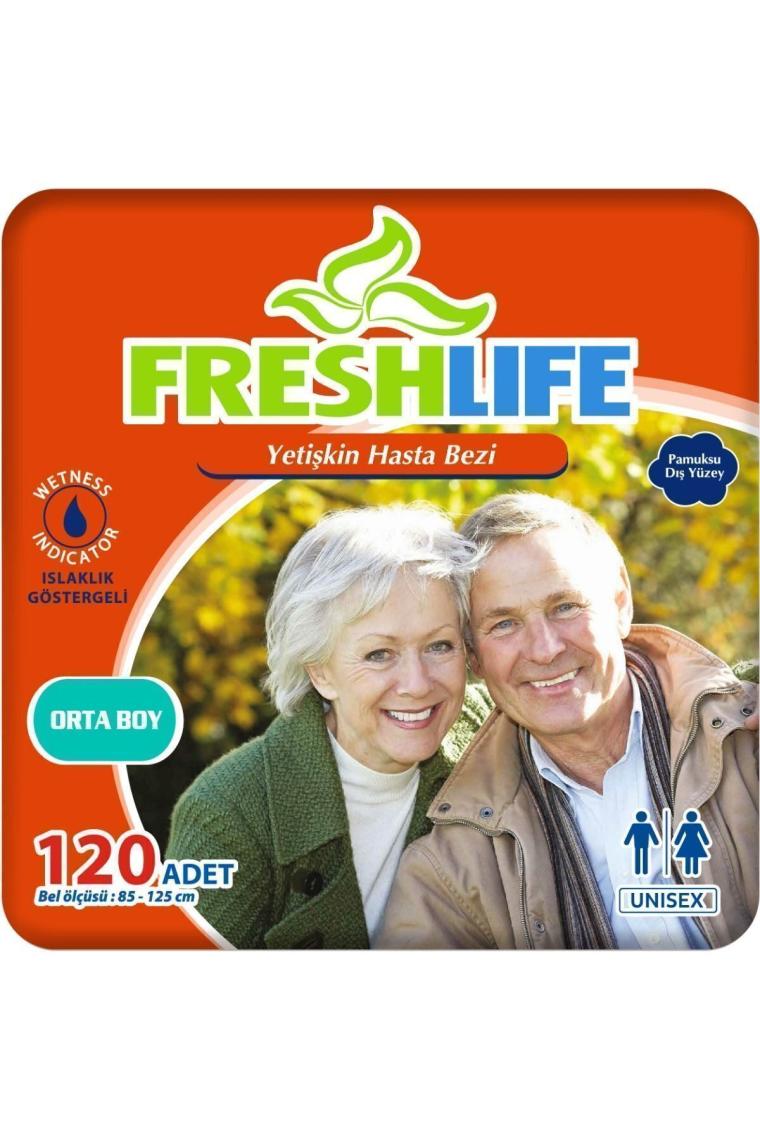 4'lü Medium Yetişkin Hasta Bezi 30x4 (120 ADET)