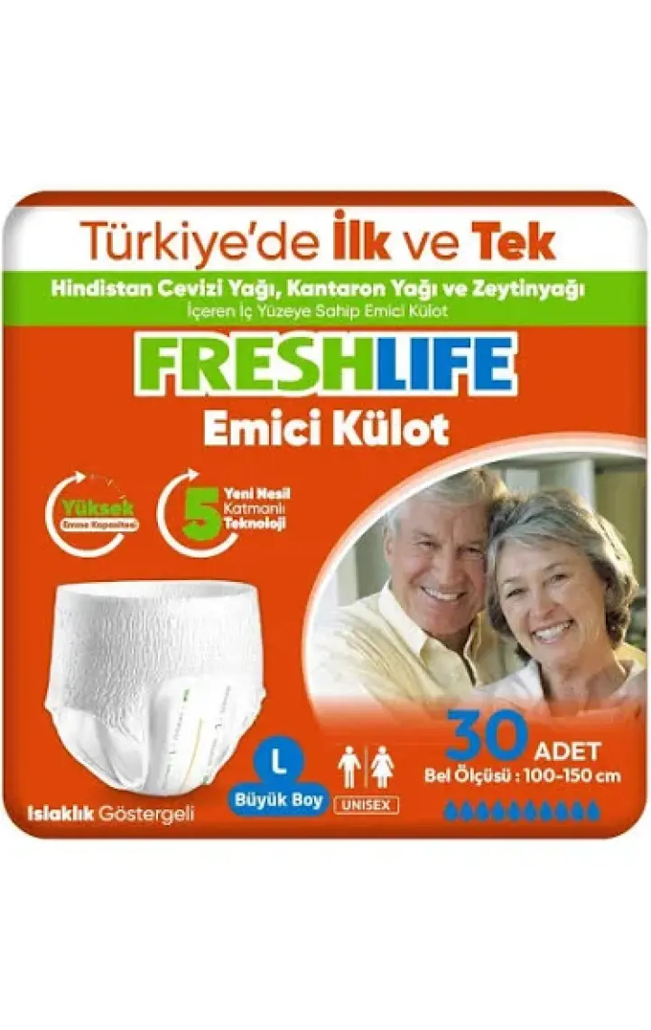 Freshlife Large Emici Külot 30 Adet