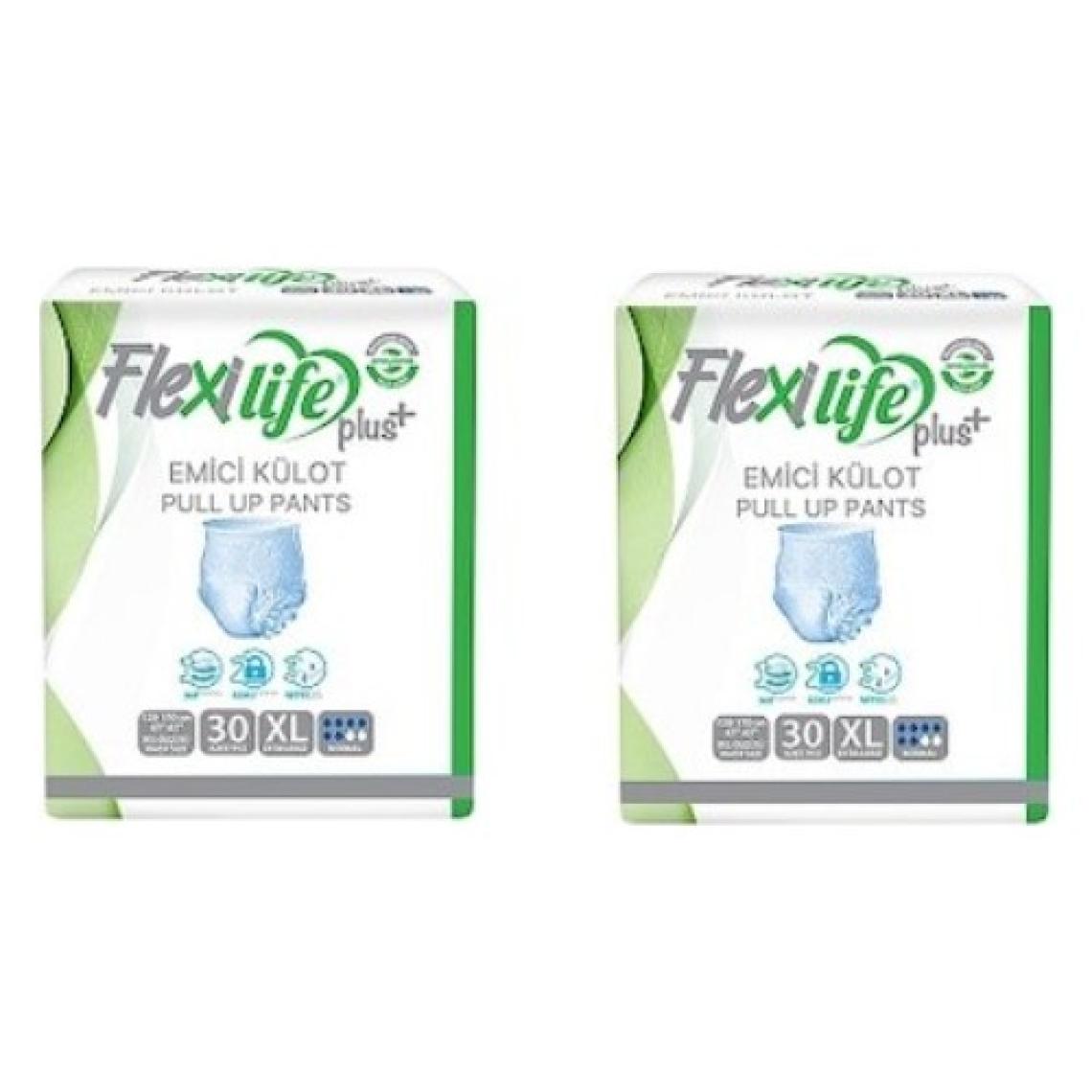 Flexilife Plus Emici Külot Ekstra Büyük Boy Xlarge 30'lu x 2