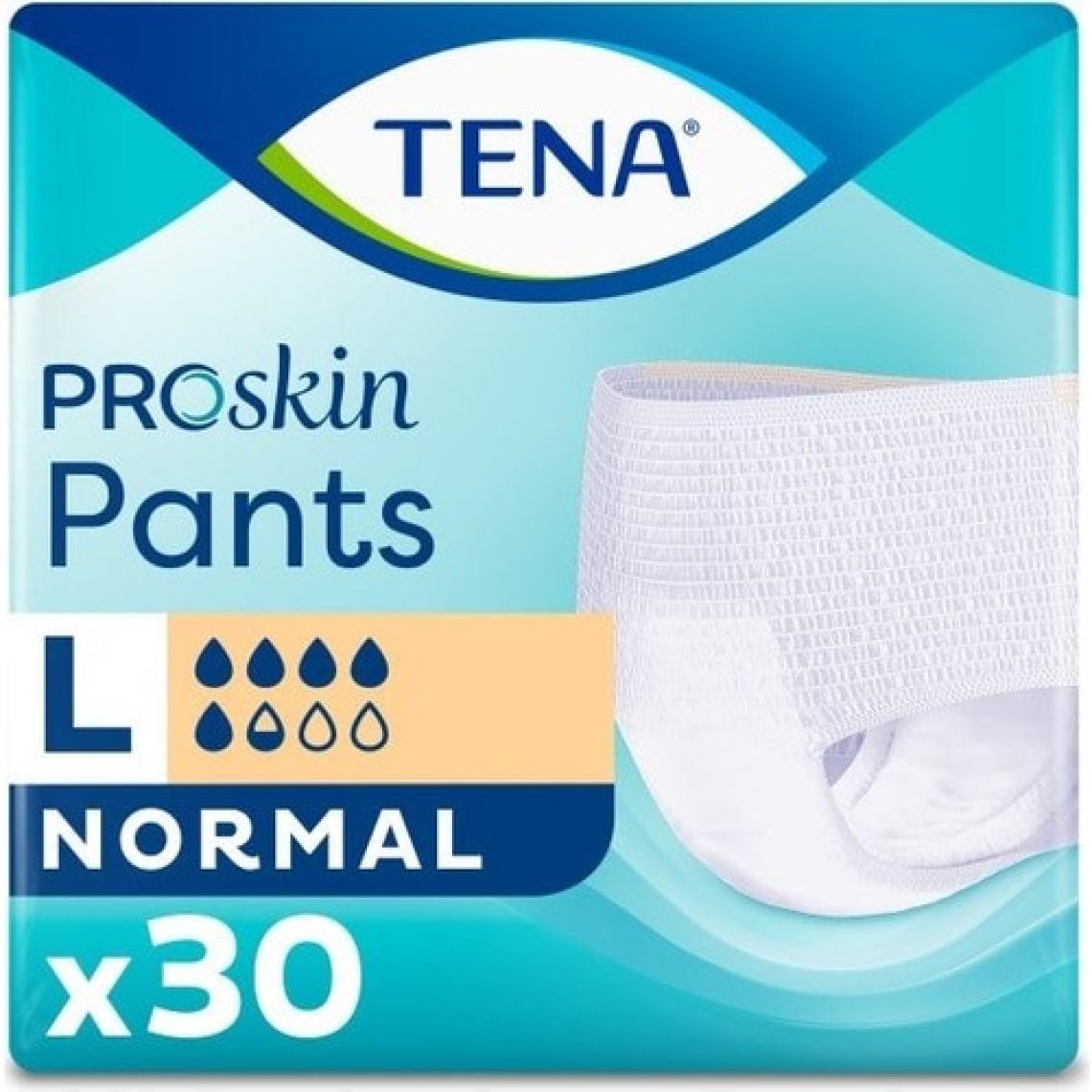 Tena Proskin Pants Normal Emici Külot, Büyük Boy (L), 5.5 Damla, 30'Lu 2 Paket 60 Adet