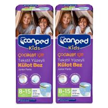 Çocuklar Için Emici Külot 8-15 Yaş 8 Li X 2 Adet