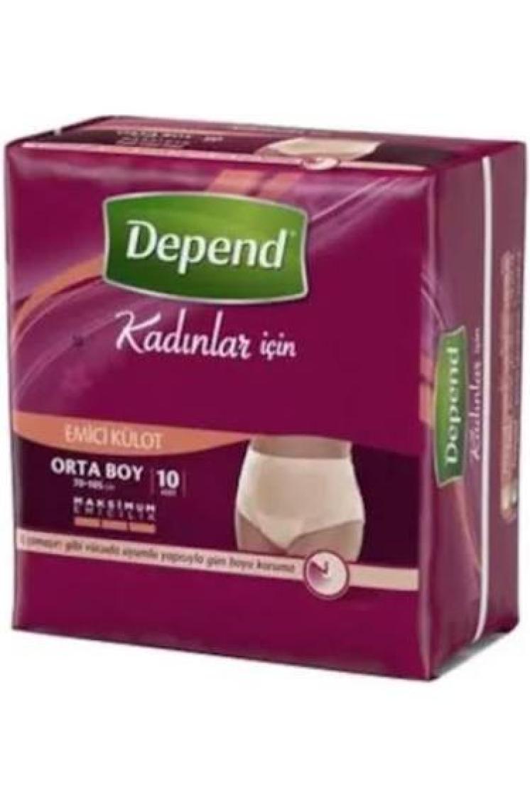 Depend Hasta Bezi Külot Kadın Medium 30 Adet
