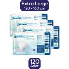 Jender Bel Bantlı Hasta Bezi X-Large 30'Lu 4 Paket