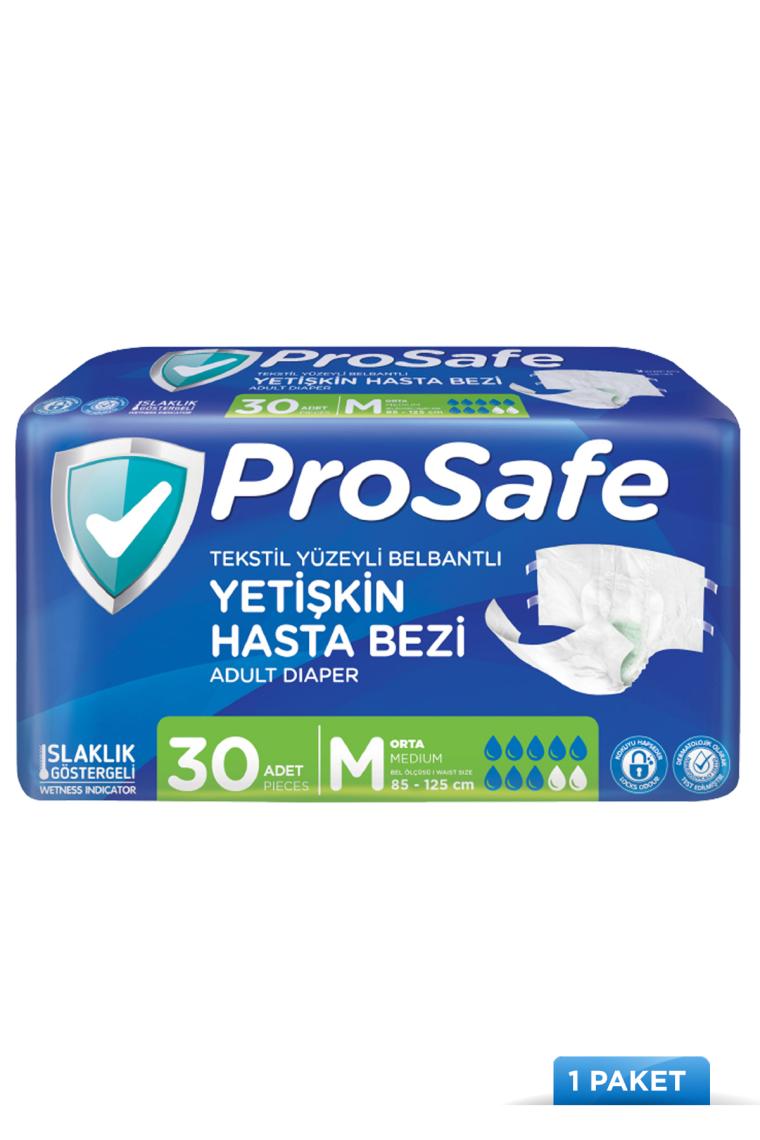 Prosafe Yetişkin Hasta Bezi Medium 30'Lu