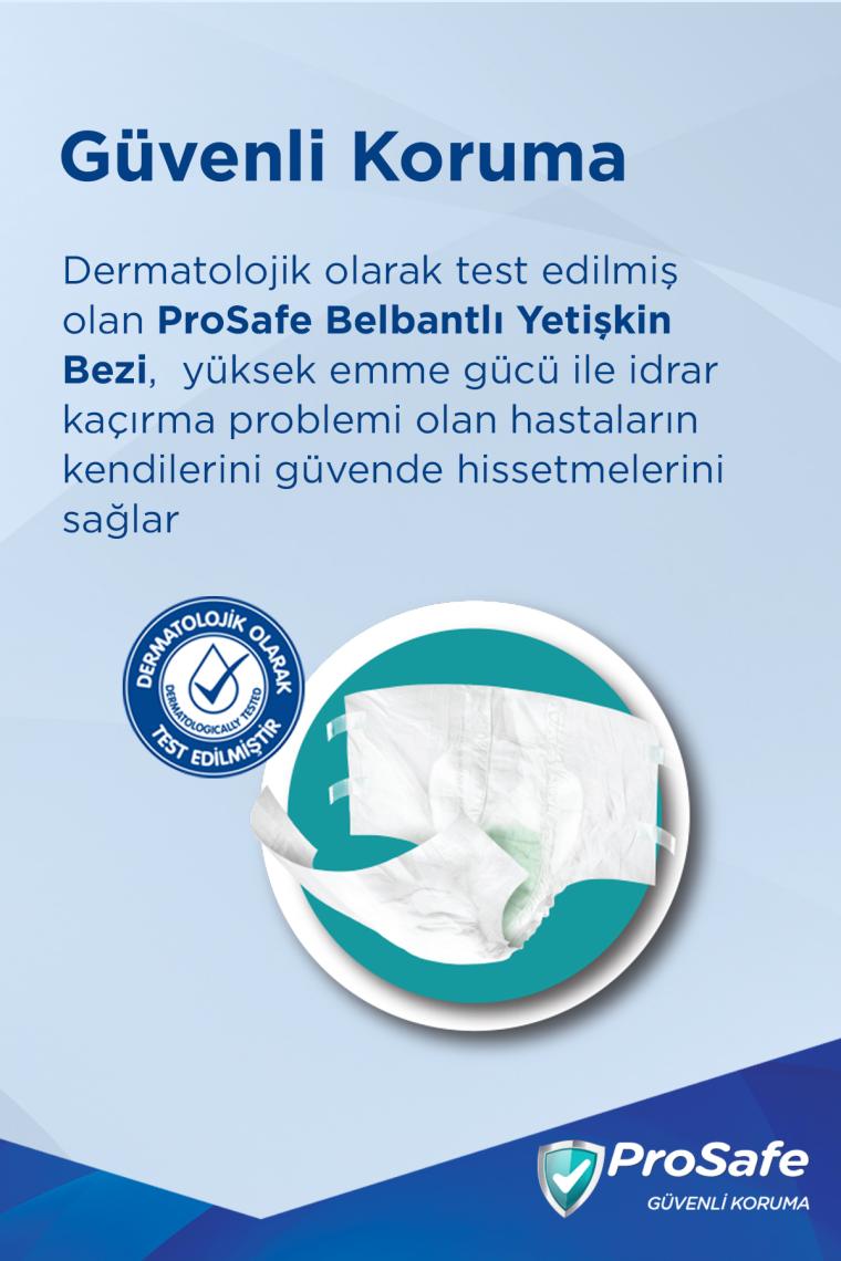 Prosafe Yetişkin Hasta Bezi Medium 30'Lu