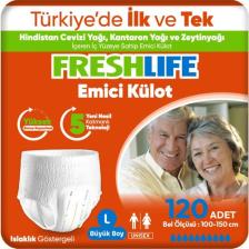 Freshlife Large Emici Külot 30’lu Paket x 4 Adet