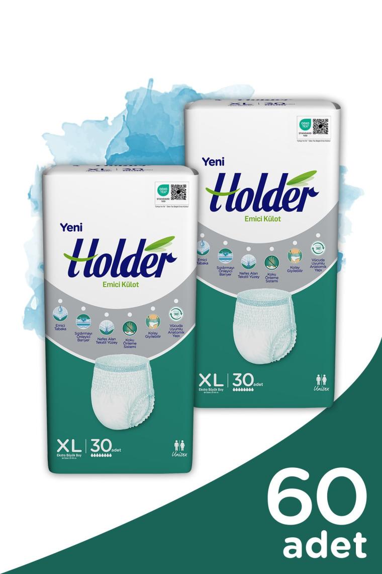 Holder Hasta Bezi Külotlu XL 30'lu 2 Paket 60 Adet