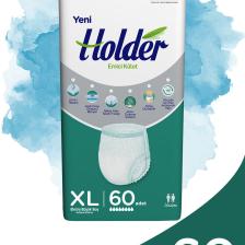 Holder Hasta Bezi Külotlu XL 30'lu 2 Paket 60 Adet